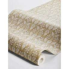 Kép 3/3 - Boras Skandináv virág mintás sárga vlies tapéta Nora Yellow 53 cm X 10 m