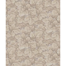 Kép 1/3 - Boras Gobelin hatású klasszikus levél mintás barna vlies tapéta Waldemar Beige 53 cm X 10 m