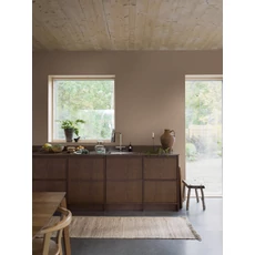 Kép 2/3 - Boras Apró rácsos skandináv piros vlies tapéta Willowherb Red 53 cm X 10 m