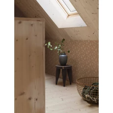 Kép 2/5 - Boras Pöttyös virágos karamell vlies tapéta Hip Rose Red 53 cm X 10 m