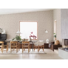 Kép 2/5 - Boras Hullámos bézs vlies tapéta Curve Beige 53 cm X 10 m