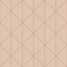 Kép 1/6 - Boras Geometriai mintás glamúr rózsaszín vlies tapéta Diamonds Pink 53 cm X 10 m