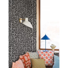 Kép 4/6 - Boras Modern levélmintás fekete-fehér vlies tapéta My Secret Garden Black White 49 cm X 10 m