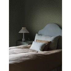 Kép 3/4 - Boras Klasszikus virág mintás skandináv zöld vlies tapéta Bella Green 53 cm X 10 m