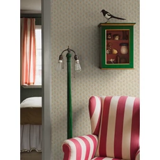 Kép 2/4 - Boras Klasszikus virág mintás skandináv bézs vlies tapéta Bella Beige 53 cm X 10 m