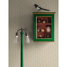 Kép 3/4 - Boras Klasszikus virág mintás skandináv bézs vlies tapéta Bella Beige 53 cm X 10 m