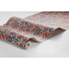 Kép 4/4 - Boras Klasszikus gyümölcs mintás piros vlies tapéta Elise Red 53 cm X 10 m