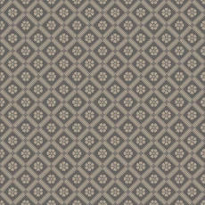 Kép 2/4 - Boras Rácsos virágos skandináv fekete vlies tapéta Love Black 53 cm X 10 m