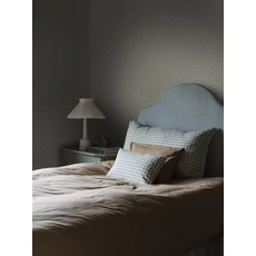 Kép 2/4 - Boras Rácsos virágos skandináv zöld vlies tapéta Love Green 53 cm X 10 m