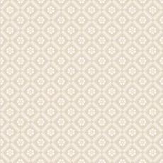 Kép 2/3 - Boras Rácsos virágos skandináv bézs vlies tapéta Love Beige 53 cm X 10 m