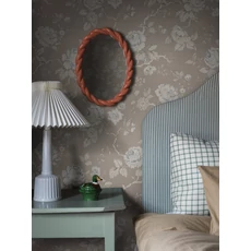 Kép 3/4 - Boras Romantikus rózsás bézs vlies tapéta Rosenträd Beige 49 cm X 10 m