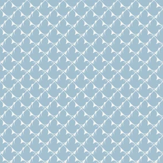 Kép 1/6 - Boras Madár mintás kék vlies gyerek tapéta Pippi Blue 53 cm X 10 m