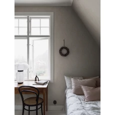 Kép 2/3 - Boras Vintage virágos törtfehér vlies tapéta Acanthus White 53 cm X 10 m