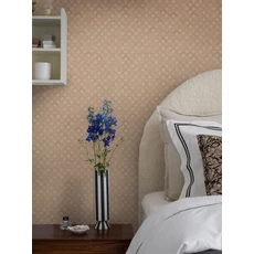 Kép 2/3 - Boras Boltíves modern rózsaszín vlies tapéta Birgit Pink 53 cm X 10 m