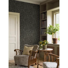 Kép 7/7 - Boras Olivás fekete vlies tapéta Olivträd Black 53 cm X 10 m