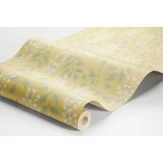 Kép 2/4 - Boras Akácvirágos romantikus sárga vlies tapéta Blåregn Yellow 53 cm X 10 m