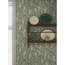 Kép 6/7 - Boras Akácvirágos romantikus zöld vlies tapéta Blåregn Green 53 cm X 10 m