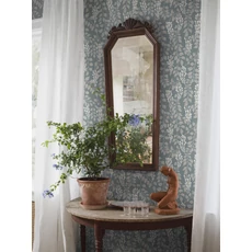 Kép 4/4 - Boras Akácvirágos romantikus kék vlies tapéta Blåregn Blue 53 cm X 10 m