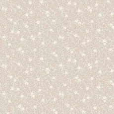 Kép 1/4 - Boras Apró virágos bézs vlies tapéta Myrten Beige 53 cm X 10 m