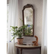 Kép 3/4 - Boras Apró virágos bézs vlies tapéta Myrten Beige 53 cm X 10 m