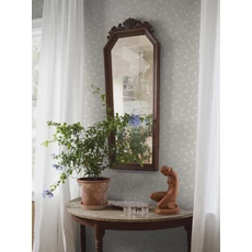 Kép 3/4 - Boras Apró virágos kék vlies tapéta Myrten Blue 53 cm X 10 m