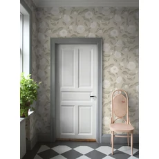 Kép 2/4 - Boras Dália mintás bézs vlies tapéta Dahliadröm Beige 53 cm X 10 m