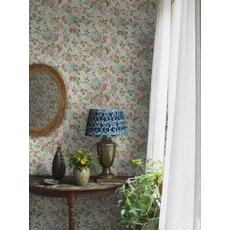 Kép 3/4 - Boras Klasszikus hortenziás kék-rózsaszín vlies tapéta Hortensia Multi 49 cm X 10 m