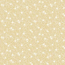 Kép 1/4 - Boras Apró virágos sárga vlies tapéta Myrten Yellow 53 cm X 10 m