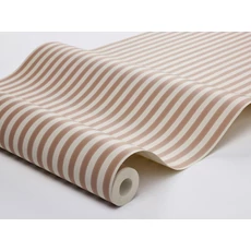 Kép 4/4 - Boras Keskeny csíkos piros vlies tapéta Mölle Stripe Red 53 cm X 10 m