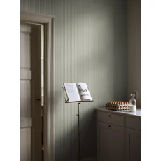 Kép 2/4 - Boras Keskeny csíkos zöld vlies tapéta Mölle Stripe Green 53 cm X 10 m