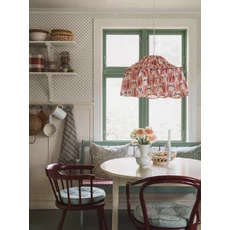 Kép 5/12 - Boras Apró csillagos skandináv zöld vlies tapéta Skogsstjärna Green 53 cm X 10 m