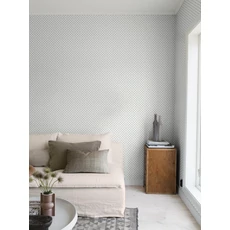 Kép 6/6 - Boras Apró csillagos skandináv kék vlies tapéta Skogsstjärna Blue 53 cm X 10 m