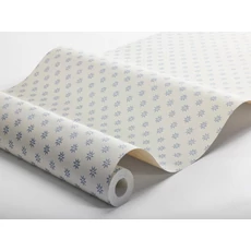 Kép 3/6 - Boras Apró csillagos skandináv kék vlies tapéta Skogsstjärna Blue 53 cm X 10 m