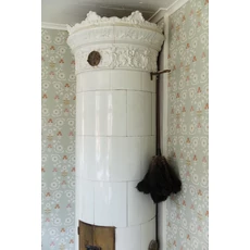 Kép 9/11 - Boras Virág mintás vintage zöld vlies tapéta Isolde 53 cm X 10 m