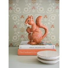 Kép 6/11 - Boras Virág mintás vintage zöld vlies tapéta Isolde 53 cm X 10 m