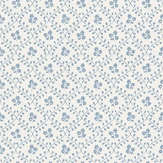 Kép 1/5 - Boras Klasszikus skandináv kék vlies tapéta Idun Blue 53 cm X 10 m