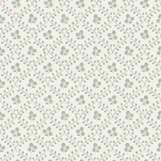 Kép 1/4 - Boras Klasszikus skandináv zöld vlies tapéta Idun Green 53 cm X 10 m