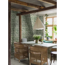 Kép 2/5 - Boras Modern levélmintás zöld vlies tapéta Arboretum Green 53 cm X 10 m