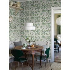 Kép 3/5 - Boras Modern levélmintás zöld vlies tapéta Arboretum Green 53 cm X 10 m