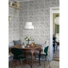 Kép 4/5 - Boras Modern levélmintás szürke vlies tapéta Arboretum Grey 53 cm X 10 m