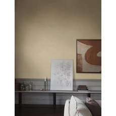 Kép 4/7 - Boras Sárga vlies tapéta Canvas Yellow 53 cm X 10 m