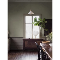 Kép 7/8 - Boras Oliva zöld vlies tapéta Canvas Olive Green 53 cm X 10 m