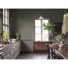 Kép 4/8 - Boras Oliva zöld vlies tapéta Canvas Olive Green 53 cm X 10 m