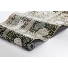 Kép 7/7 - Boras Mókus mintás barna vlies gyerek tapéta Charlie Multi 53 cm X 10 m