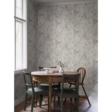 Kép 3/11 - Boras Mókus mintás bézs vlies gyerek tapéta Charlie Multi 53 cm X 10 m