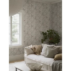 Kép 4/11 - Boras Mókus mintás bézs vlies gyerek tapéta Charlie Multi 53 cm X 10 m