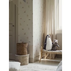 Kép 9/11 - Boras Rókás bézs vlies tapéta Little Fox Beige 53 cm X 10 m