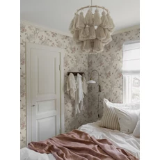 Kép 5/7 - Boras Hattyú mintás romantikus krém színű vlies tapéta Lily Swan Multi 53 cm X 10 m