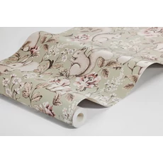 Kép 5/5 - Boras Erdő állatai zöld vlies tapéta Magic Forest Green 53 cm X 10 m