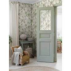 Kép 2/6 - Boras Majom mintás bézs vlies gyerek tapéta Jungle Friends White 53 cm X 10 m